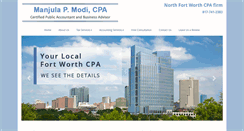 Desktop Screenshot of fort-worth-cpa.com